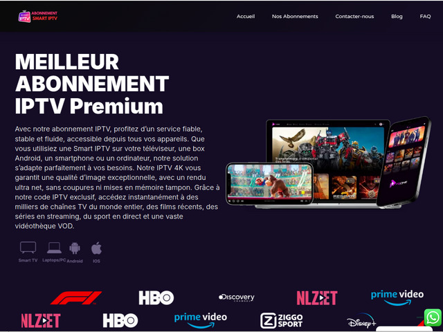 Meilleur abonnement IPTV Premium