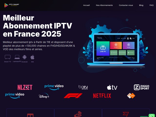 Meilleur Abonnement IPTV N°1 en France 2025
