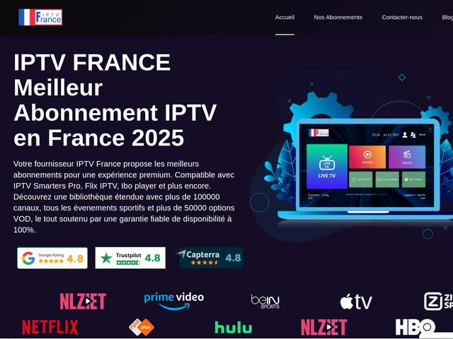 IPTV France meilleur abonnement IPTV en France