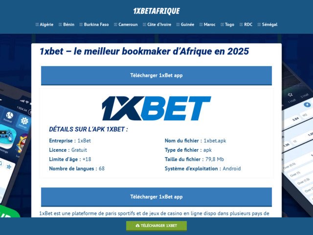 Guide numéro 1 sur les bookmakers africains