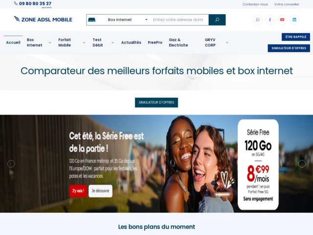 Comparateur box internet