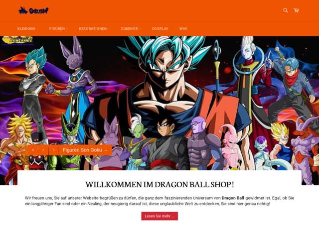 Son goku shop