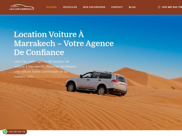 Location voiture marrakech - louer  voiture• marrakech avec lam car