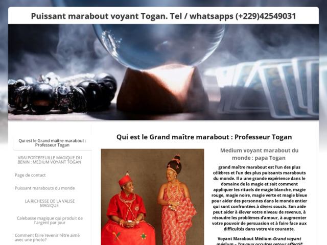 Puissant marabout d'afrique et d'europe