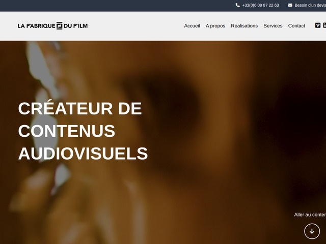La fabrique du film