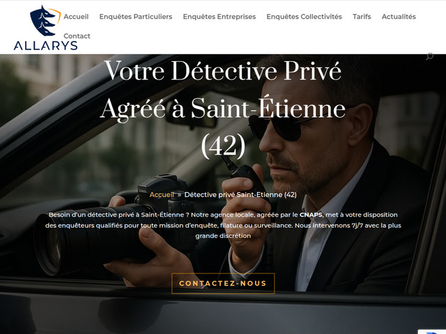 ALLARYS Saint-Etienne - Service de Détective Privé Agréé