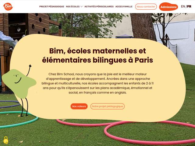 Bim school - cole maternelle & lmentaire bilingue, paris