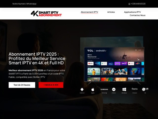 Meilleur Abonnement IPTV en 2026 pour France Profitez dès maintenant