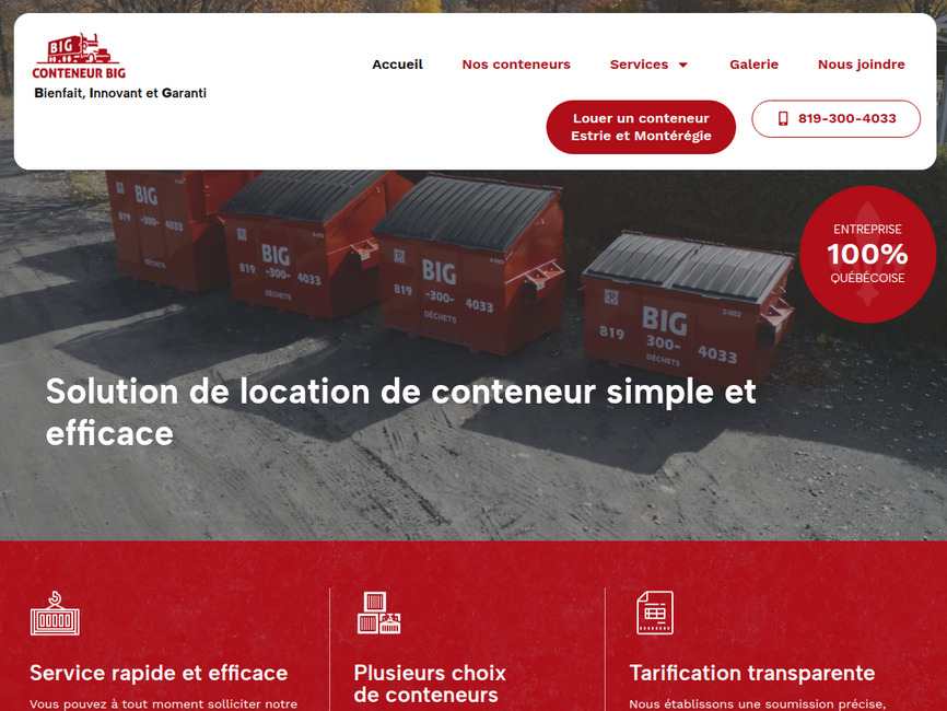 Location de conteneurs