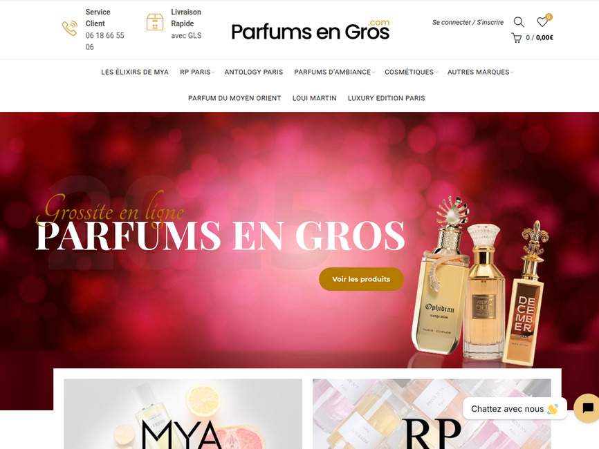 Grossiste parfums en gros &ndash; achat & vente de fragrances