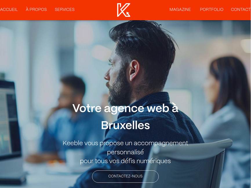 Keeble, agence web bruxelles experte en sites internet orient�s performance