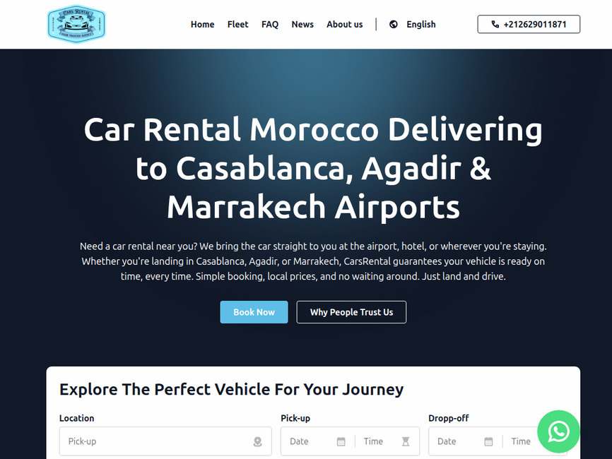 Cars rental morocco