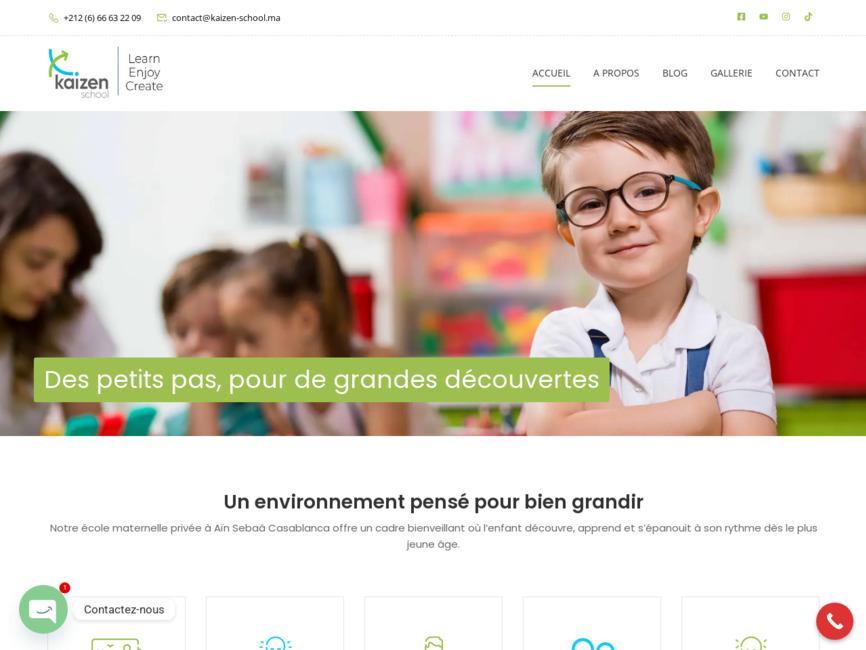 Maternelle � ain sebaa - kaizen school