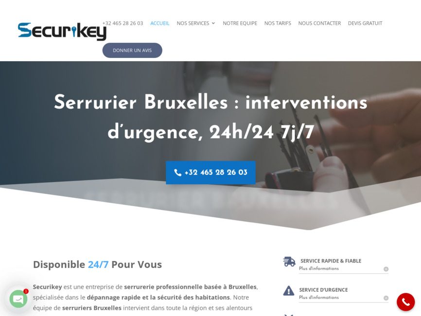 Serrurier brabant wallon &ndash; urgence et s�curisation