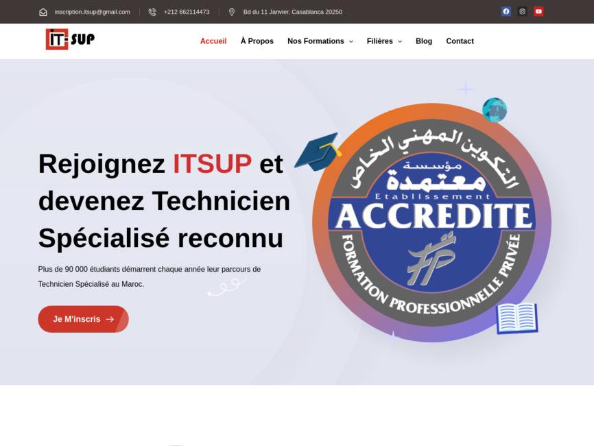 Formation de Technicien Sp�cialis� � Casablanca, Maroc