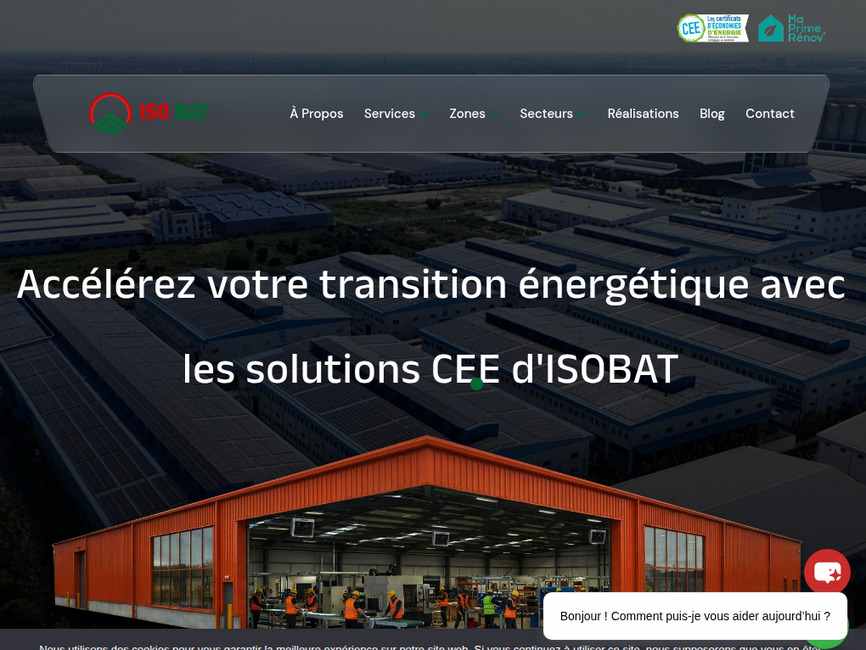 Isobat - audit énergétique en entreprise