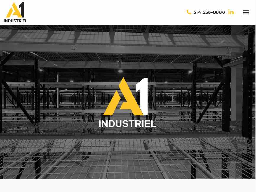 Syst�me de racking industriel