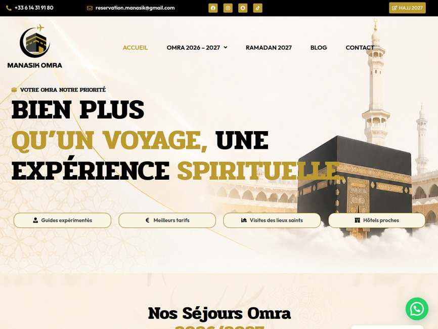 Agence omra france &ndash; manasik omra | omra & hajj tout compris