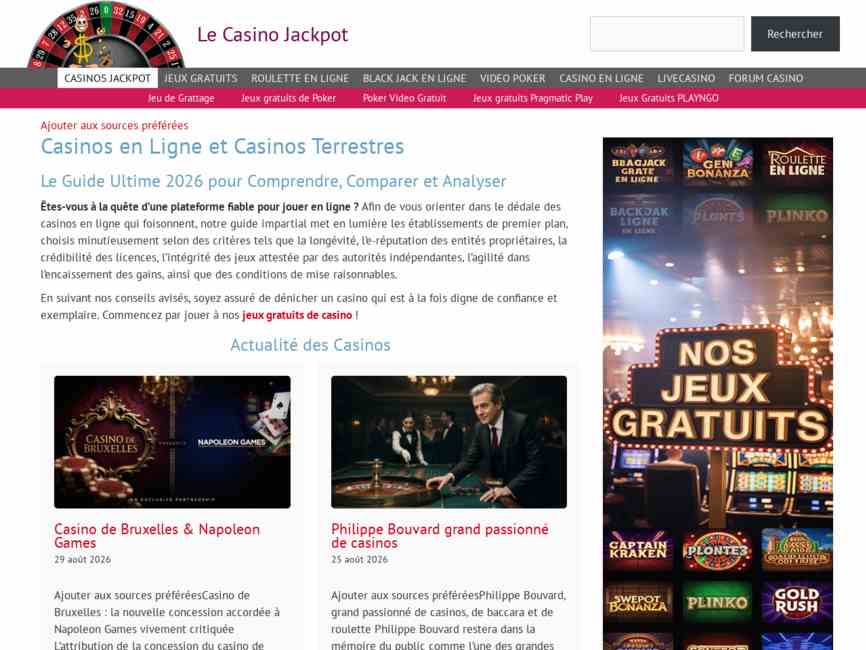 Casinos Jackpot