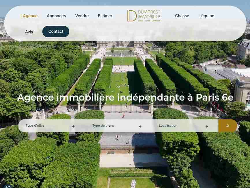 Dumarest immobilier : agence immobili�re paris 6