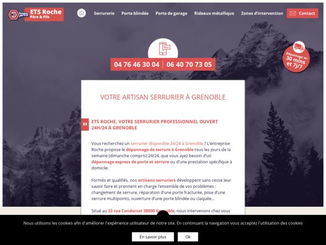 Roche Pre et Fils Serrurier  Grenoble