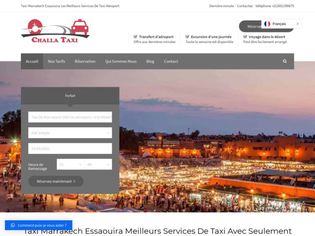 Taxi Marrakech Essaouira