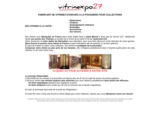 Vitrinexpo27 : vitrine collection