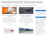 Communiqué de presse SEO