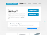 Remorque à louer particulier