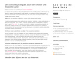 Les locations