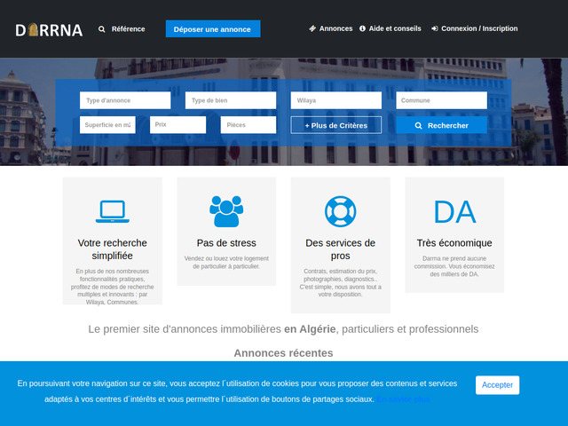 Darrna site immobilier