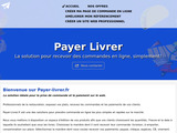 Payer-livrer, l'interface de prise de commande en ligne