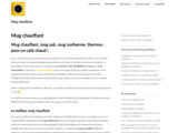 Mug chauffant