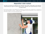 Dépannage et réparation volet roulant en urgence 24h7