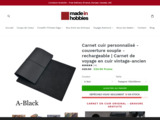 Made in hobbies : spcialiste du carnet en cuir