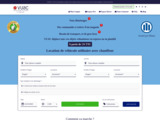 Location de véhicule utilitaire avec chauffeur, vuac