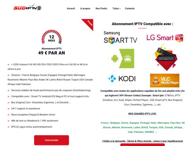 Teste iptv | Abonnement smart iptv