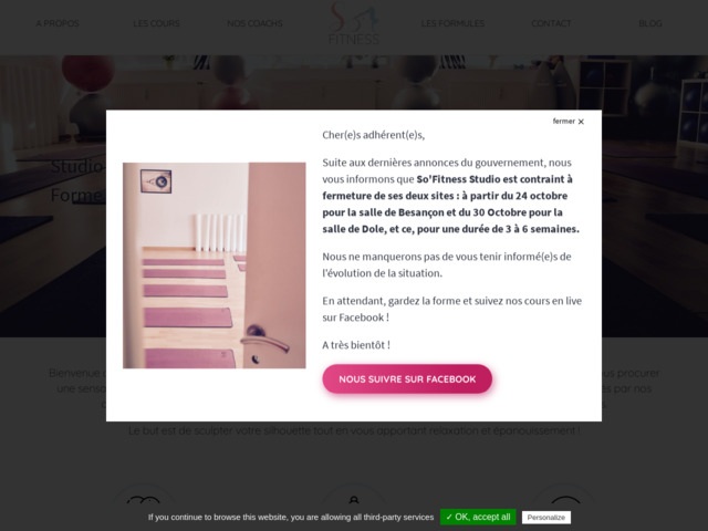 L'art du Pilates avec So'fitness