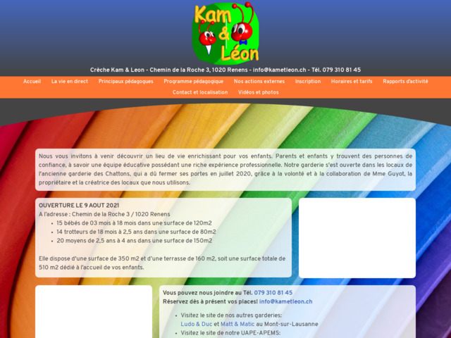 Crèche pour la petite enfance à renens en suisse