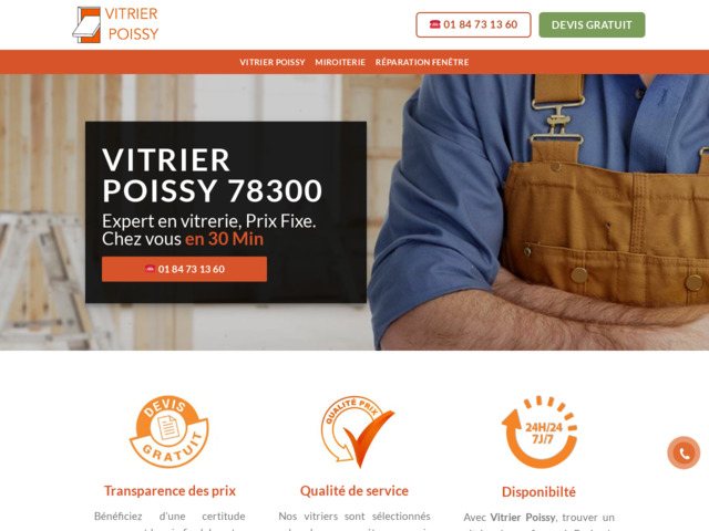 Vitrier poissy