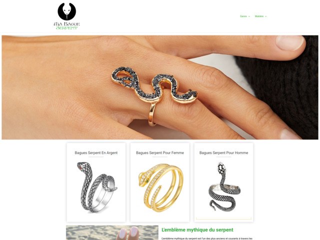 Ma bague serpent