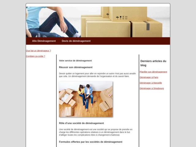 Faire appel à un déménageur