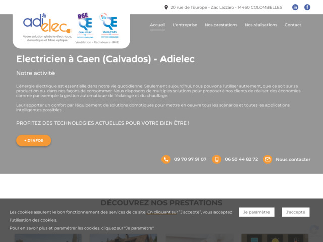 Adielec - spécialiste en radiateurs et chauffage électrique à Caen (14)