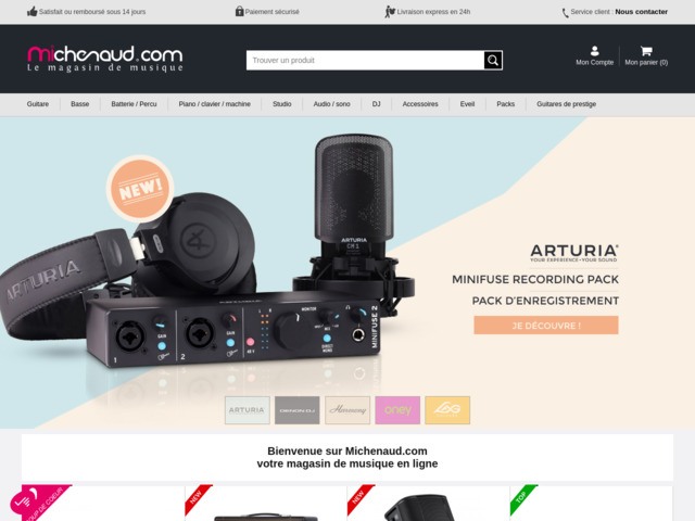 Les instruments au meilleur prix sur Michenaud.com