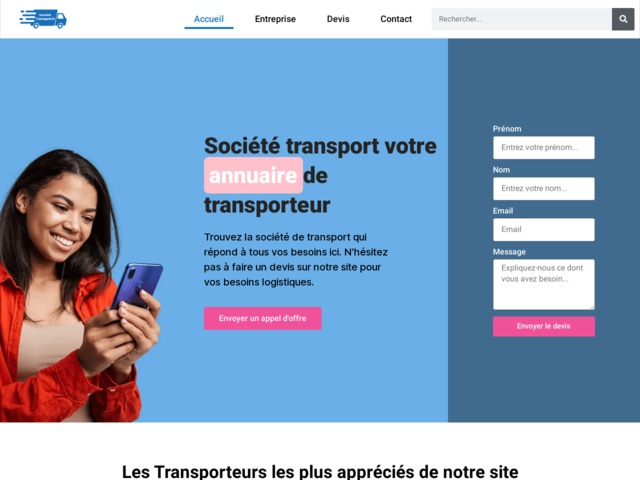 Trouvez les experts du transport