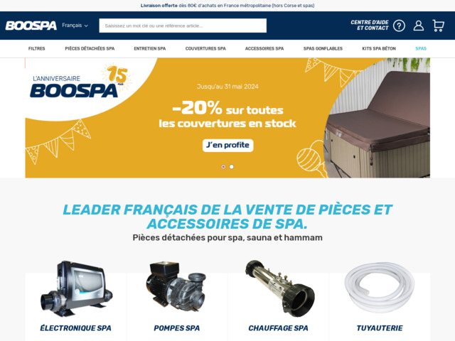 Articles pour votre spa