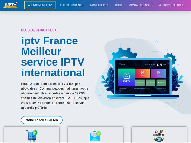 Abonnement IPTV
