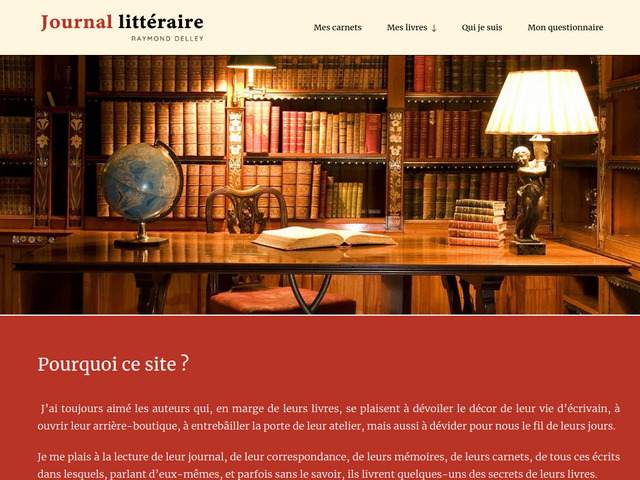 Raymond Delley, écrivain et littérature