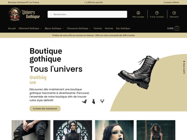 Boutique gothique