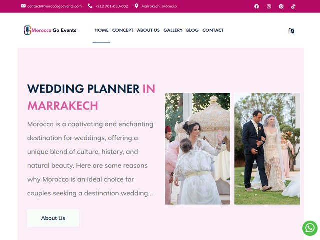 Wedding planner in marrakech
